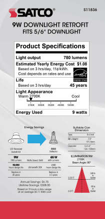 9WLED/RDL/5-6/CCT-SEL/120V/BN - S11836