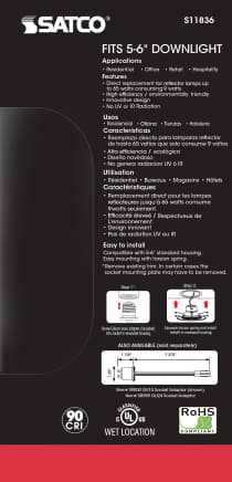 9WLED/RDL/5-6/CCT-SEL/120V/BN - S11836