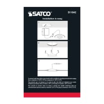 9WLED/GBL/4/CCT/RND/BLK - S11842