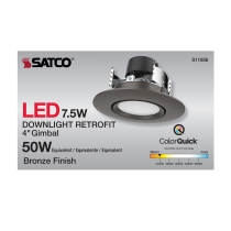 7.5WLED/DIR/4/60'/CCT-SEL/120V - S11856