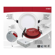 13WLED/6/FR/CCT/SLF/RD/STB/RND - S11867