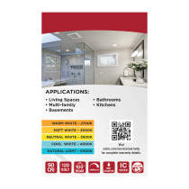 10WLED/DW/4/CCT-SEL/RND/RD/WH - S11870R1