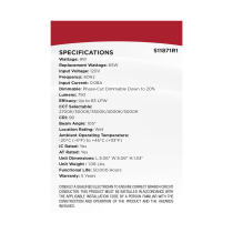 9WLED/DW/4/CCT-SEL/SQ/RD/WH - S11871R1