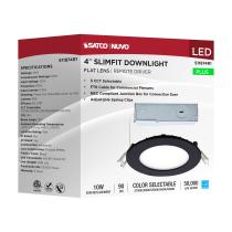 10WLED/DW/4/CCT-SEL/RND/RD/BK - S11874R1