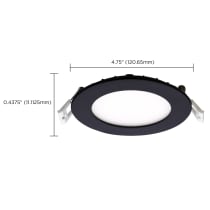 10WLED/DW/4/CCT-SEL/RND/RD/BK - S11874