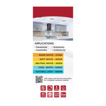 10WLED/DW/4/CCT-SEL/SQ/RD/BK - S11876R1