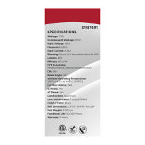 10WLED/DW/4/CCT-SEL/SQ/RD/BK - S11876R1