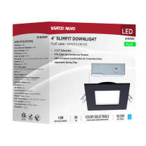 10WLED/DW/4/CCT-SEL/SQ/RD/BK - S11876R1