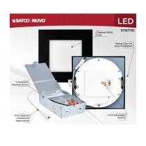 12WLED/DW/6/CCT-SEL/SQ/RD/BK - S11877R1