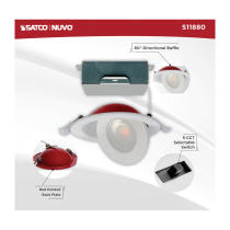 9WLED/DW-FR/4/CCT-SEL/RND/DIR - S11880