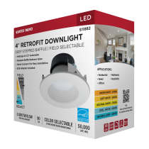 9.5WLED/DLR/4/WS/5CCT/RD/DB - S11882