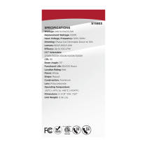 13.5WLED/DLR/5-6/WS/5CCT/RD/DB - S11883