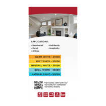 13.5WLED/DLR/5-6/WS/5CCT/SQ/DB - S11885