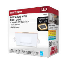 9WLED/DW/4/CCT-SEL/SQ/RD/NL - S11888