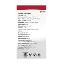 8WLED/DLR/4/CCT-SEL/WR/RND/WH - S11891