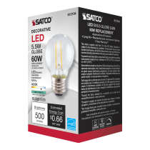 5.5G16.5/LED/CL/4K/120V/E26 - S12104