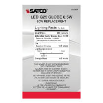 6.5G25/SW/LED/E26/3K/120V - S12109
