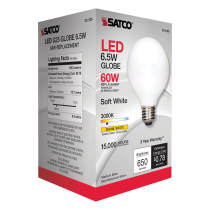 6.5G25/SW/LED/E26/3K/120V - S12109