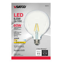 6.5G40/CL/LED/E26/3K/120V - S12111