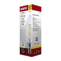 4.5W/TORP/EURO-E14/CL/830/120V - S12115