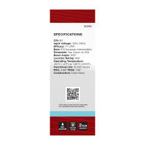 4.5W/TORP/EURO-E14/CL/840/120V - S12116