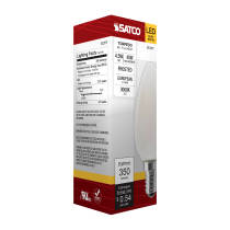 4.5W/TORP/EURO-E14/FR/830/120V - S12117