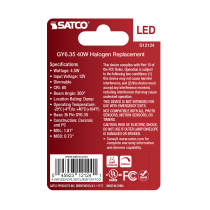 4.5W/LED/GY6.35/CL/830/12V/1CD - S12124