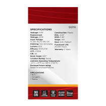 9.1A19L/927/E26/PWHF/12-34V/ND - S12170