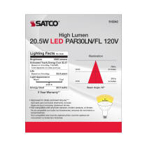 20.5PAR30LN/LED/840/HL/120V/FL - S12242