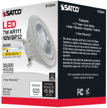 7AR111/LED/830/SP12/12V - S12244