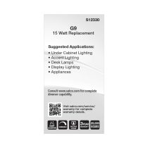 2W/LED/G9/FR/830/120V - S12330