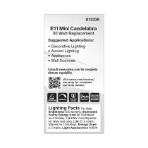 6.5W/LED/E11/CL/850/120V - S12339