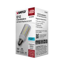 5W/LED/E12/CL/850/120V - S12343