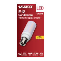 5W/LED/E12/FR/830/120V - S12344