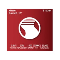 5.5MR16/GB/950/SP15/12V - S12364