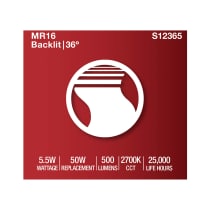 5.5MR16/GB/927/FL36/12V - S12365