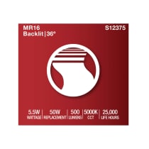 5.5MR16/GB/950/FL36/GU10/120V - S12375