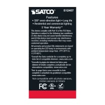 8.2A15/SW/LED/E26/930/120V - S12407