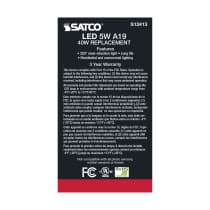5A19/SW/LED/E26/930/120V - S12413