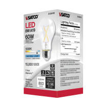 8A19/CL/LED/E26/950/120V - S12418