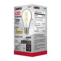 10.5A19/CL/LED/E26/927/120V - S12422