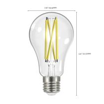 12.5A19/CL/LED/E26/940/120V - S12431