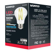 12.5A19/CL/LED/E26/950/120V - S12432