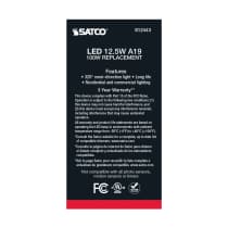 12.5A19/CL/LED/930/120V/4PK - S12443