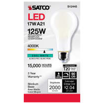 17A21/FR/LED/E26/940/120V - S12445