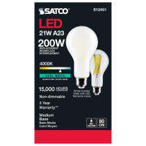 21A23/FR/LED/E26/840/120V/ND - S12451
