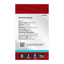 4G16.5/LED/CL/950/120V/E26 - S12476
