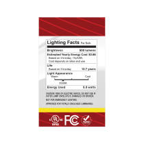 5.5G16.5/LED/CL/935/120V/E12 - S12477