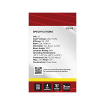 5.5G16.5/LED/CL/935/120V/E26 - S12479