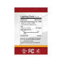 8G40/CL/LED/E26/927/120V - S12487